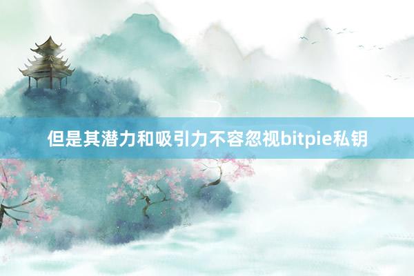 但是其潜力和吸引力不容忽视bitpie私钥