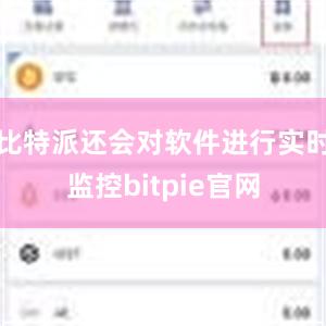 比特派还会对软件进行实时监控bitpie官网