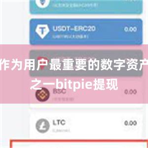 作为用户最重要的数字资产之一bitpie提现