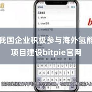 我国企业积极参与海外氢能项目建设bitpie官网